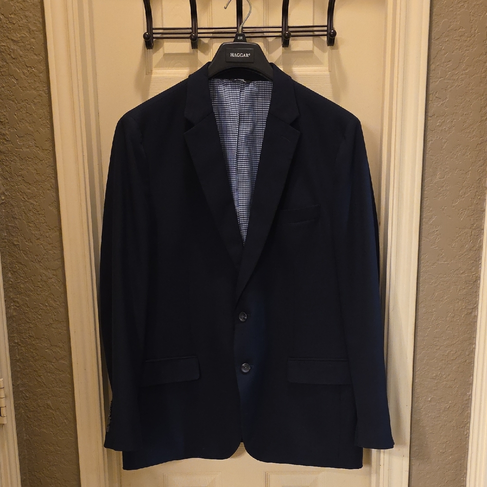 Haggar In Motion The Blazer - Tailored Fit/Navy Blazer